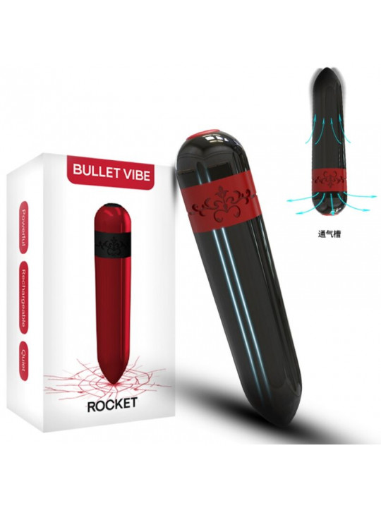 ARMONY - PROIETTILE VIBRATORE ROCKET NERO