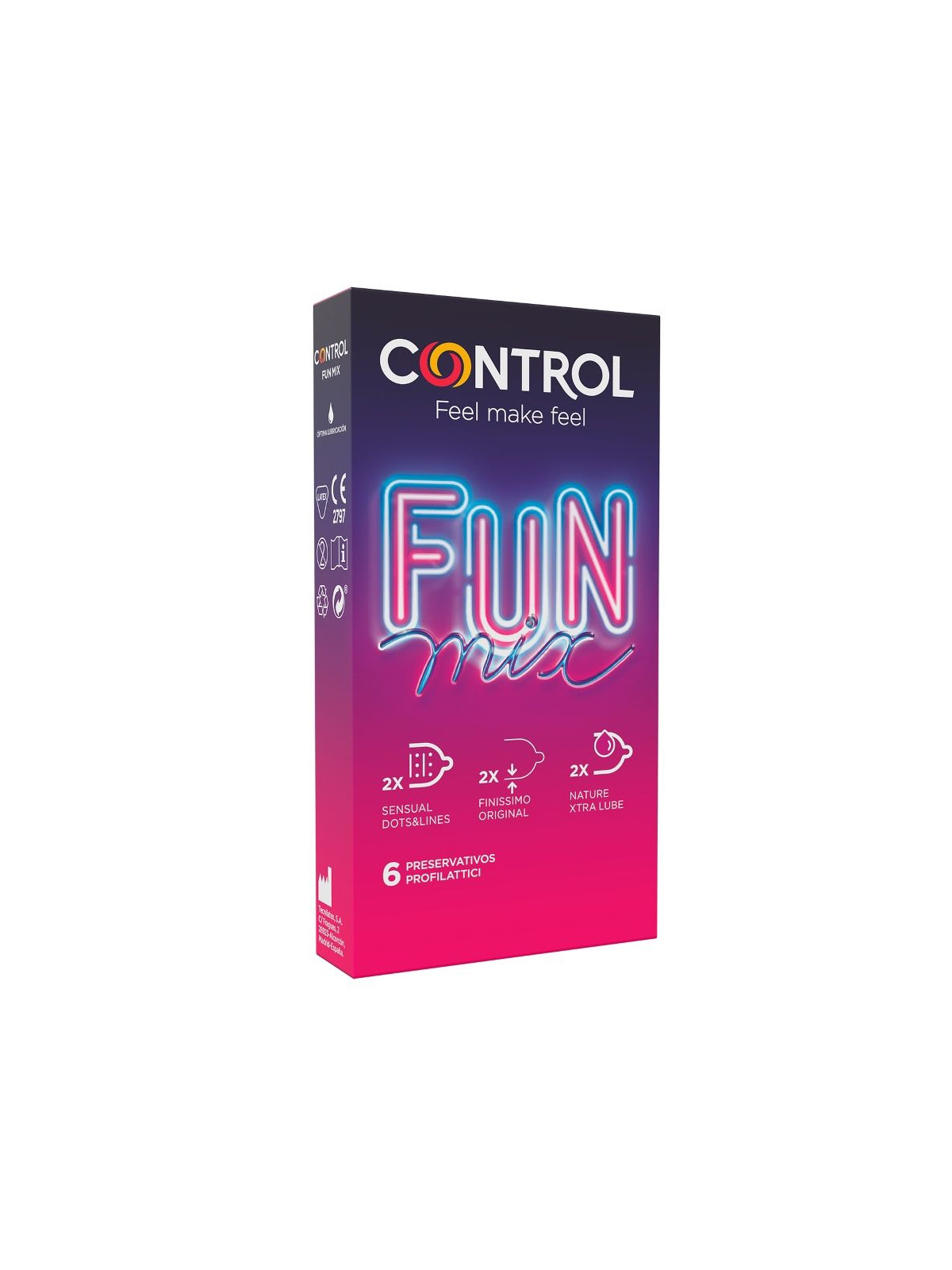 CONTROL - SENTITI DIVERTIMENTO MIX 6 UDS