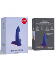 FUN FACTORY - DILDO FLESSIBILE LIMBA BLU TAGLIA S