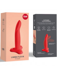 FUN FACTORY - DILDO FLESSIBILE LIMBA ROSSO TAGLIA M