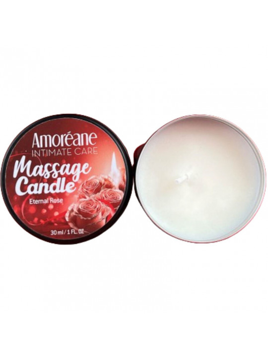 AMOREANE - CANDELA DA MASSAGGIO ROSA ETERNA 30 ML