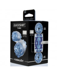 FLESHLIGHT - MASTURBATORE QUICKSHOT TURBO BLU GHIACCIO