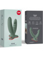 FUN FACTORY - DOPPIO DILDO E MASSAGGIATORE RYDE VERDE