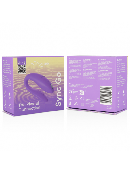 WE-VIBE - SYNC GO DUAL STIMOLATORE VIOLA