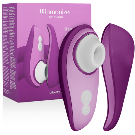 WOMANIZER - LIBERTY 2 STIMOLATORE CLITORIDE & VENTOSA VIOLA