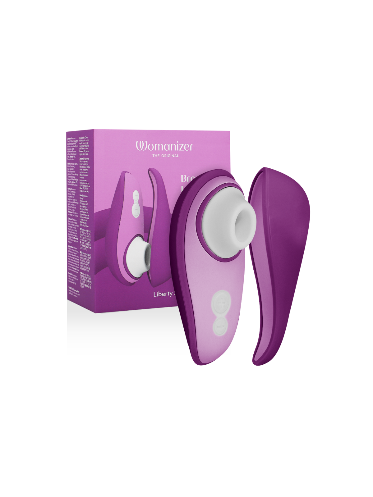 WOMANIZER - LIBERTY 2 STIMOLATORE CLITORIDE & VENTOSA VIOLA