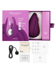 WOMANIZER - LIBERTY 2 STIMOLATORE CLITORIDE & VENTOSA VIOLA