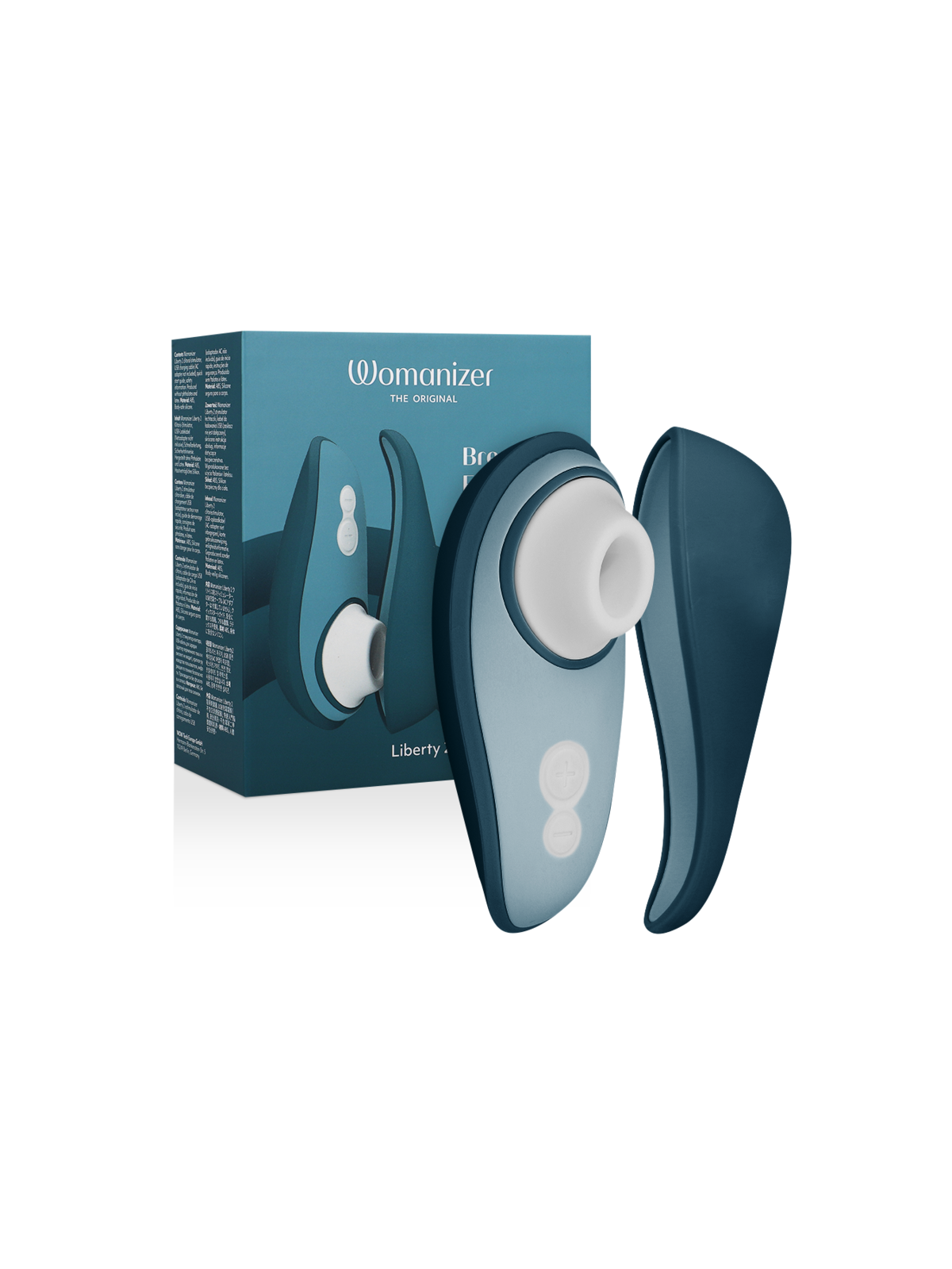 WOMANIZER - LIBERTY 2 STIMOLATORE CLITORIDE & VENTOSA BLU