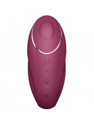 SATISFYER - TAP & CLIMAX 1 VIBRATORE LAY-ON ROSSO