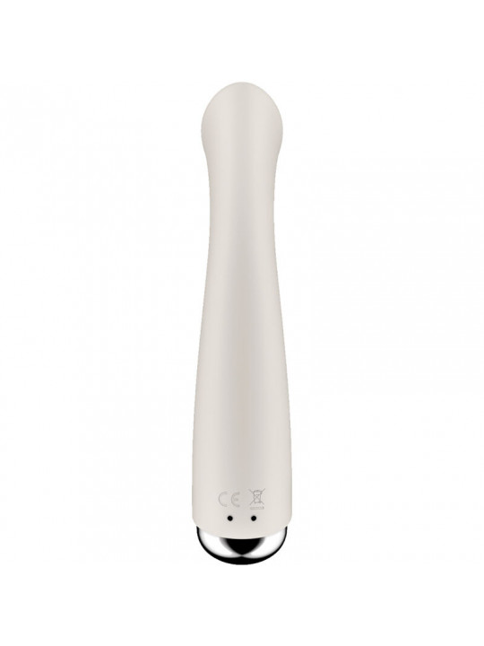 SATISFYER - SPINNING G-SPORT 1 VIBRATORE ROTATORE BEIGE