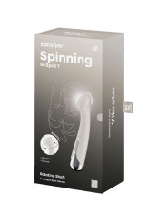 SATISFYER - SPINNING G-SPORT 1 VIBRATORE ROTATORE BEIGE