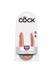 KING COCK - DILDO DOPPIA PENETRAZIONE 12.7 CM NATURALE