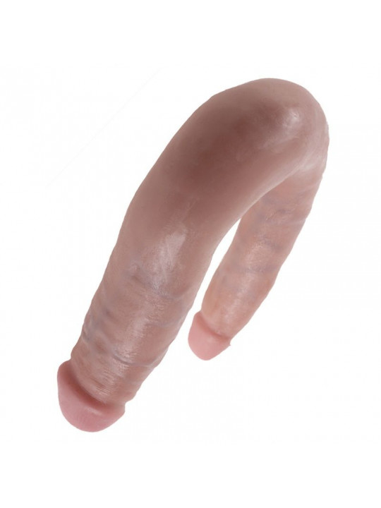 KING COCK - DILDO DOPPIA PENETRAZIONE 12.7 CM NATURALE