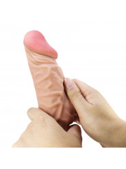 PRETTY LOVE - DILDO REALISTICO SLIDING SKIN SERIES CON VENTOSA SCORREVOLE DELLA PELLE CONTROLLO REMOTO FLESH 24 CM