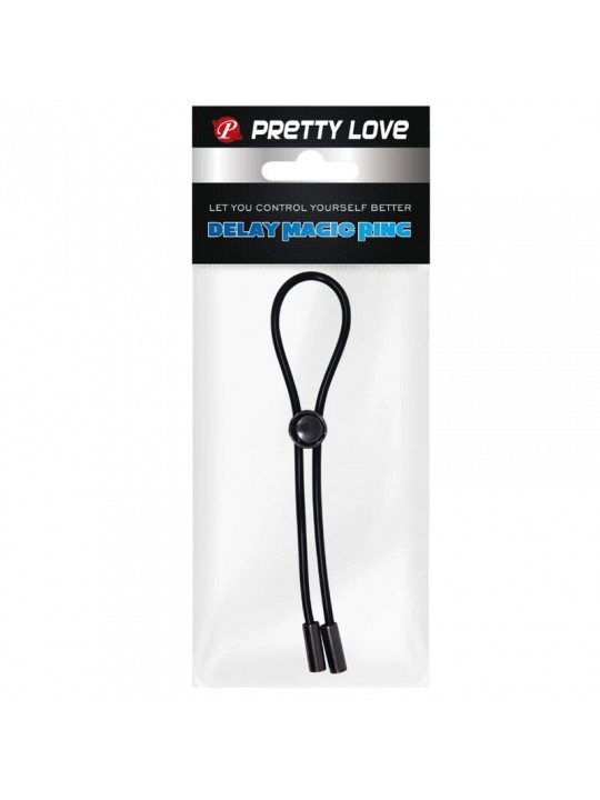 PRETTY LOVE - ANELLO PER PENE E TESTICOLI CON CORDONCINO