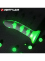 PRETTY LOVE - DILDO MAGICO NIGHTFALL SENZA VIBRAZIONI VERDE LUMINOSO