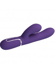 PRETTY LOVE - VIBRATORE MULTIFUNZIONE G-SPOT VIOLA