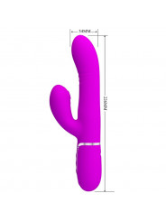 PRETTY LOVE - VIBRATORE MULTIFUNZIONE G-SPOT FUCSIA