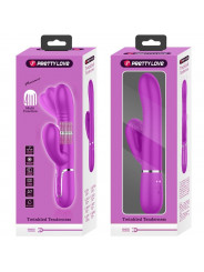 PRETTY LOVE - VIBRATORE MULTIFUNZIONE G-SPOT FUCSIA