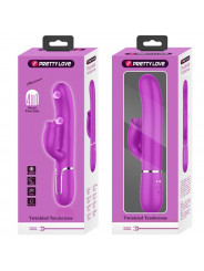 PRETTY LOVE - VIBRATORE CONIGLIO CON LICING FUCSIA