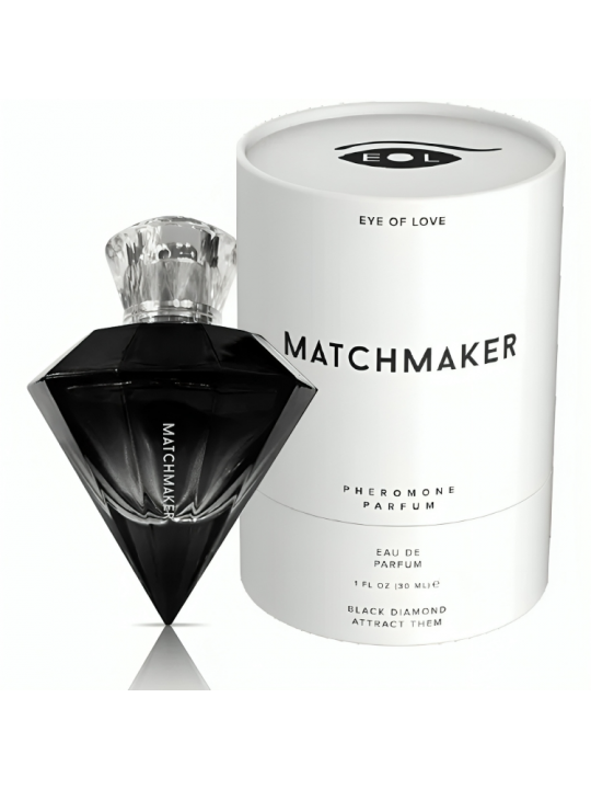 EYE OF LOVE - PROFUMO MATCHMAKER BLACK DIAMOND FEROMONI PER ENTRAMBI 30 ML