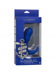 CALEXOTICS - ADMIRAL STIMOLATORE ANALE CURVO E VIBRATORE BLU