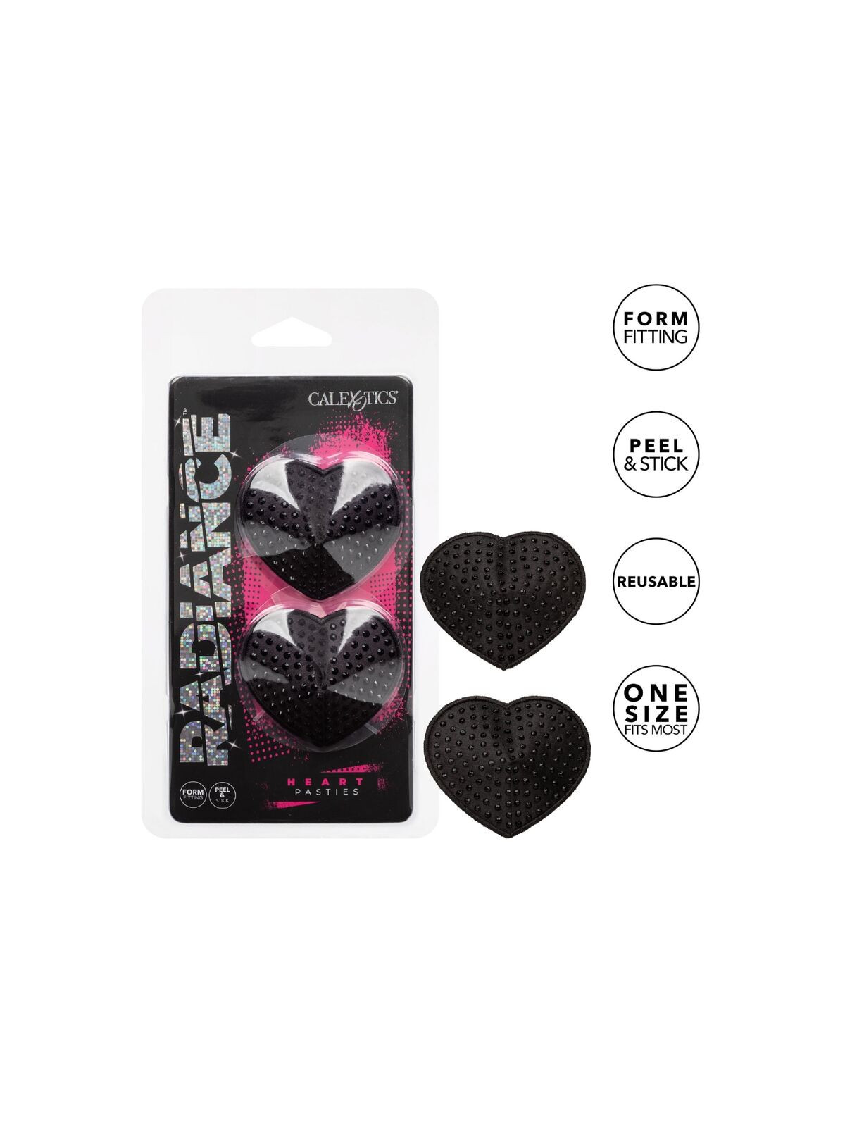 CALEXOTICS - RADIANCE PROTEGGI CAPEZZOLI GIOIELLO A FORMA DI CUORE