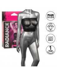 CALEXOTICS - RADIANCE BANDEAU TOP RHINE PLUS TAGLIA