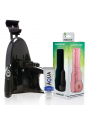 FLESHLIGHT - GO PINK LADY SURGE VAGINA + LANCIO UNIVERSALE + LUBRIFICANTE DI QUALITÀ AQUA 50 ML