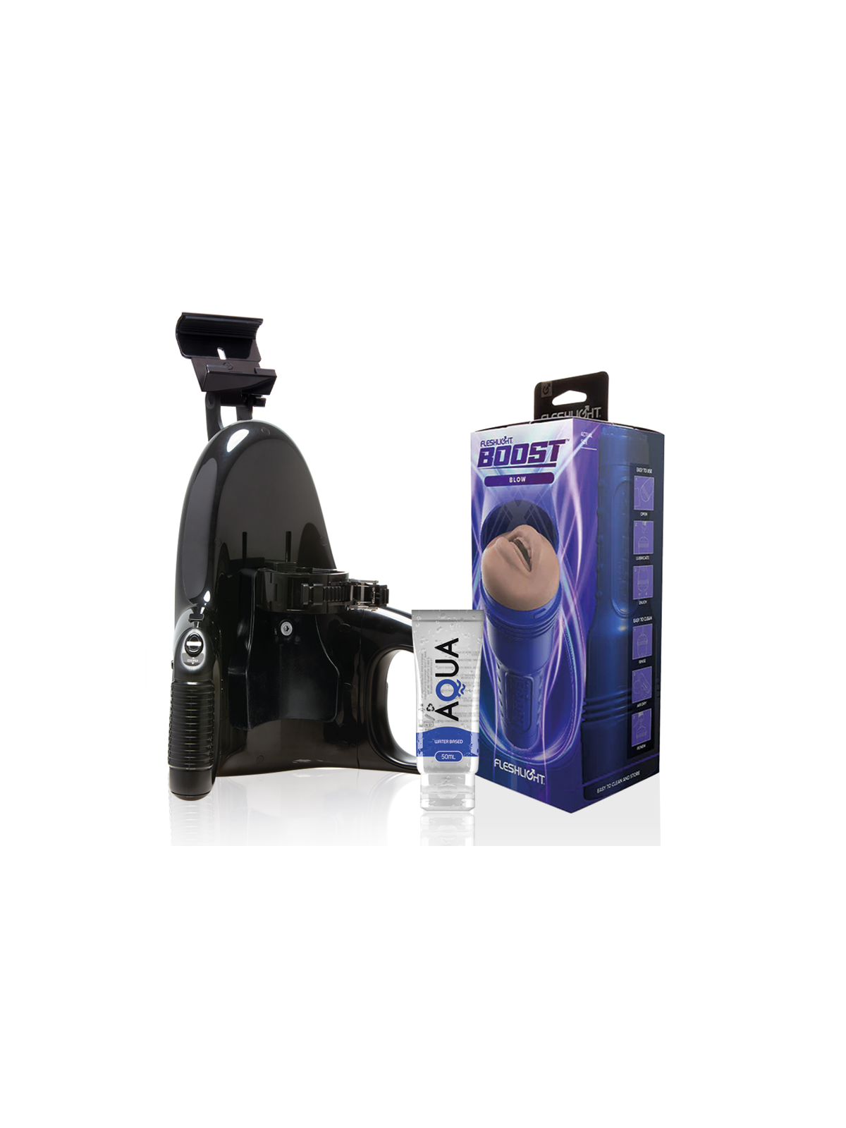 FLESHLIGHT - BLOW LM FLESH RP + LANCIO UNIVERSALE + LUBRIFICANTE AQUA QUALITÀ 50 ML