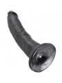 KING COCK - 7 DILDO NERO 17.8 CM