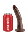 KING COCK - 7 DILDO CIOCCOLATO 17.8 CM