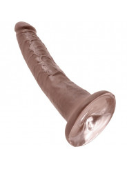 KING COCK - 7 DILDO CIOCCOLATO 17.8 CM