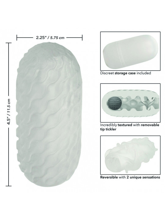 CALEXOTICS - BOUNDLESS SFERA SQUISHY REVERSIBILE GIALLA