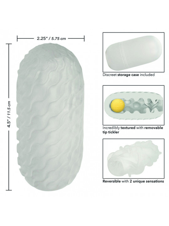 CALEXOTICS - BOUNDLESS SFERA SQUISHY REVERSIBILE GRIGIA