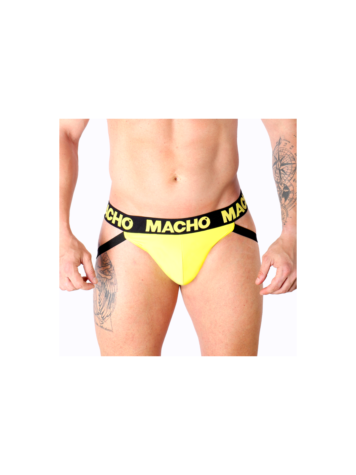 MACHO - MX25A JOCK LYCRA GIALLO S