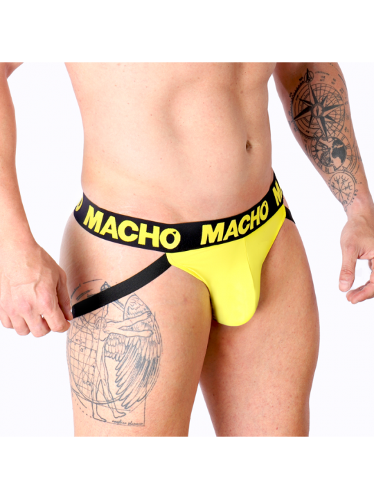 MACHO - MX25A JOCK LYCRA GIALLO S