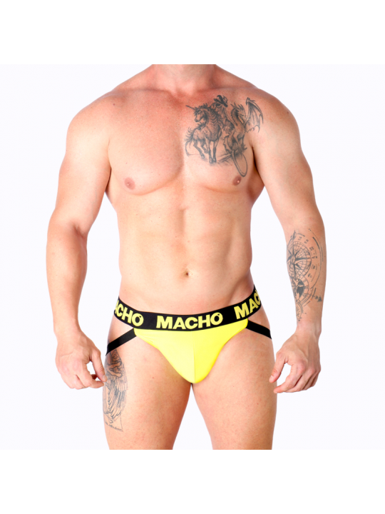 MACHO - MX25A JOCK LYCRA GIALLO S