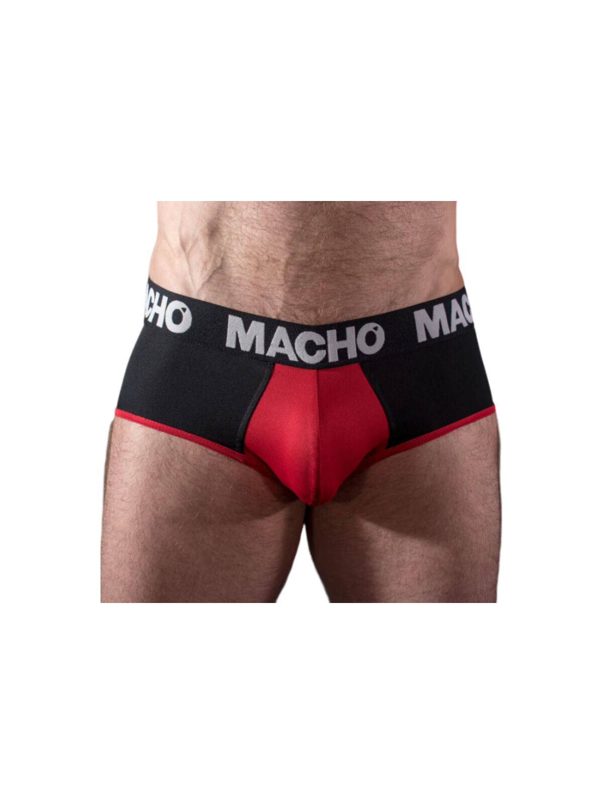 MACHO - MS26N SLIP NERO/ROSSO S