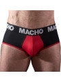 MACHO - MS26N SLIP NERO/ROSSO S