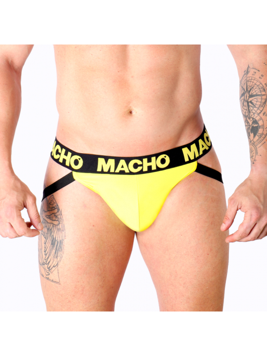 MACHO - MX25A JOCK LYCRA GIALLO L