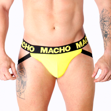 MACHO - MX25A JOCK LYCRA GIALLO L