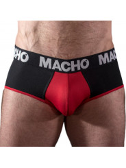 MACHO - MS26N SLIP NERO/ROSSO L