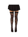 LEG AVENUE - ROSE SELVATICHE NET STOCK NERO