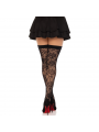 LEG AVENUE - ROSE SELVATICHE NET STOCK NERO