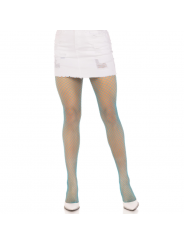 LEG AVENUE - COLLANT A RETE IN LYCRA BLU