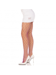 LEG AVENUE - COLLANT A RETE DIAMANTI VIOLA