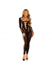 LEG AVENUE - BODYSTOCKING ALLA CAVIGLIA RECKLESS NERO