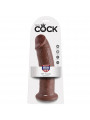 KING COCK - 10 DILDO MARRONE 25.4 CM