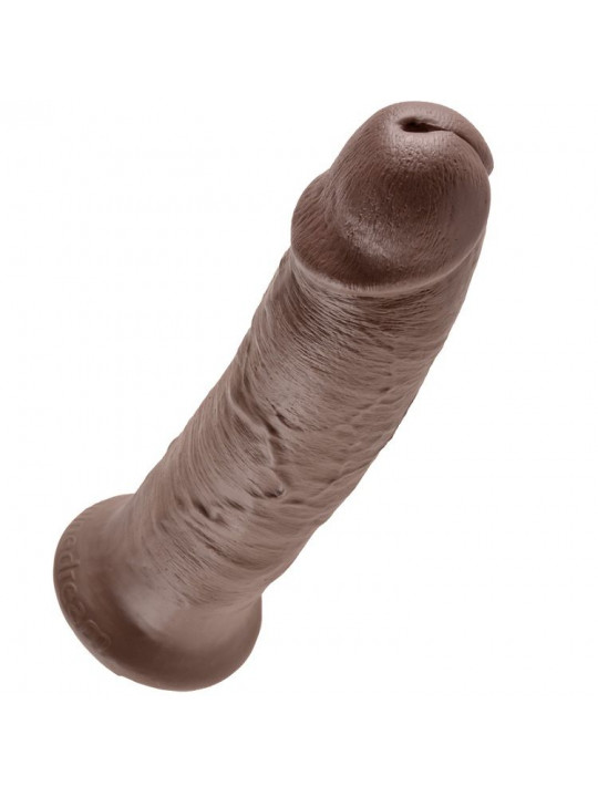 KING COCK - 10 DILDO MARRONE 25.4 CM